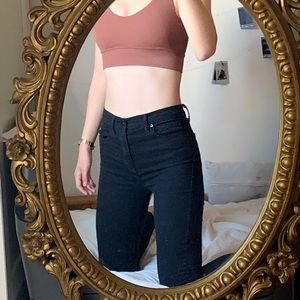 GAP Black Denim Super Skinny Jeans